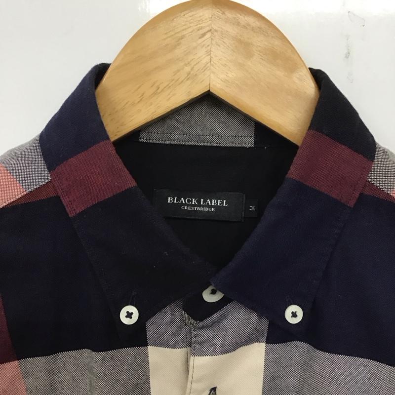 ブルーレーベル・クレストブリッジ BLUE LABEL CRESTBRIDGE シャツ、ブラウス 長袖 ボタンダウンシャツ M チェック マルチカラー / マルチカラー /  メンズ USED 古着 中古 10139604