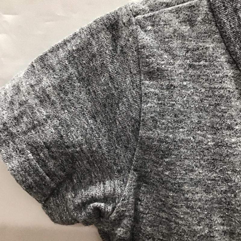 ダブルB Double B Tシャツ 半袖 110cm キッズ クマ 110cm 刺繍 灰 / グレー /  ボーイズ USED 古着 中古 10116908