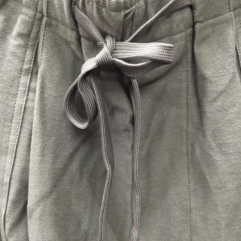 レリューム relume パンツ ワークパンツ、ペインターパンツ 22-030-464-0420-2-0 ワイドパンツ ストレッチパンツ カジュアルパンツ L 無地 カーキ / カーキ /  メンズ USED 古着 中古 10121965