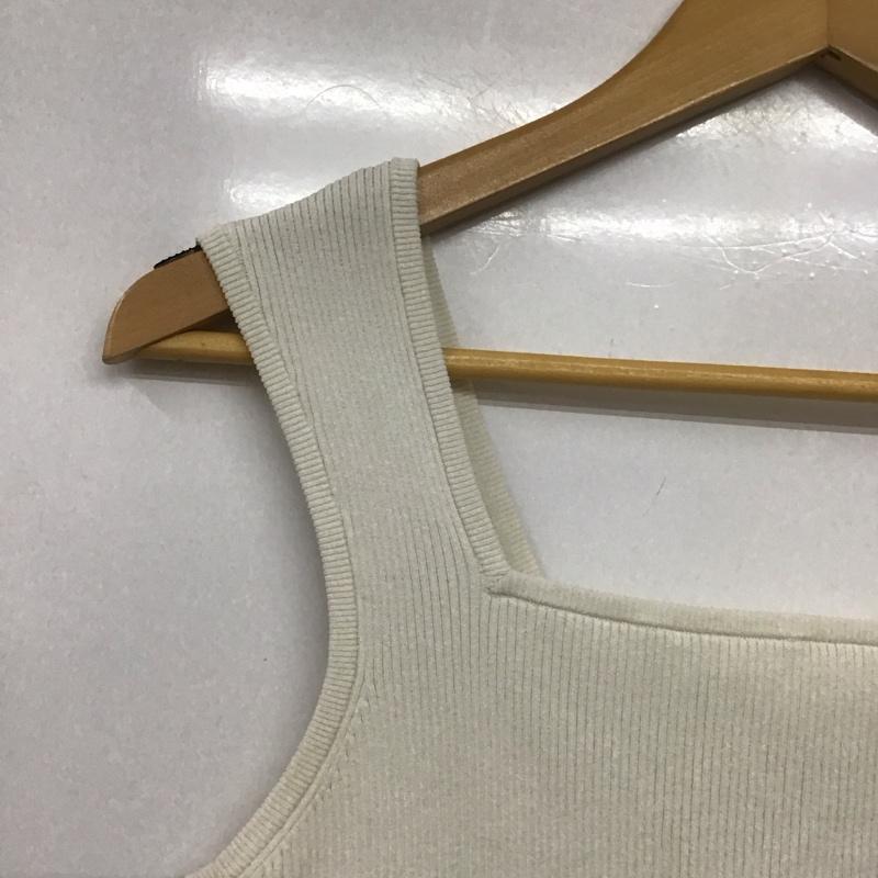 ロンハーマン Ron Herman タンクトップ タンクトップ XS 無地 白 / ホワイト /  レディース USED 古着 中古 10144053