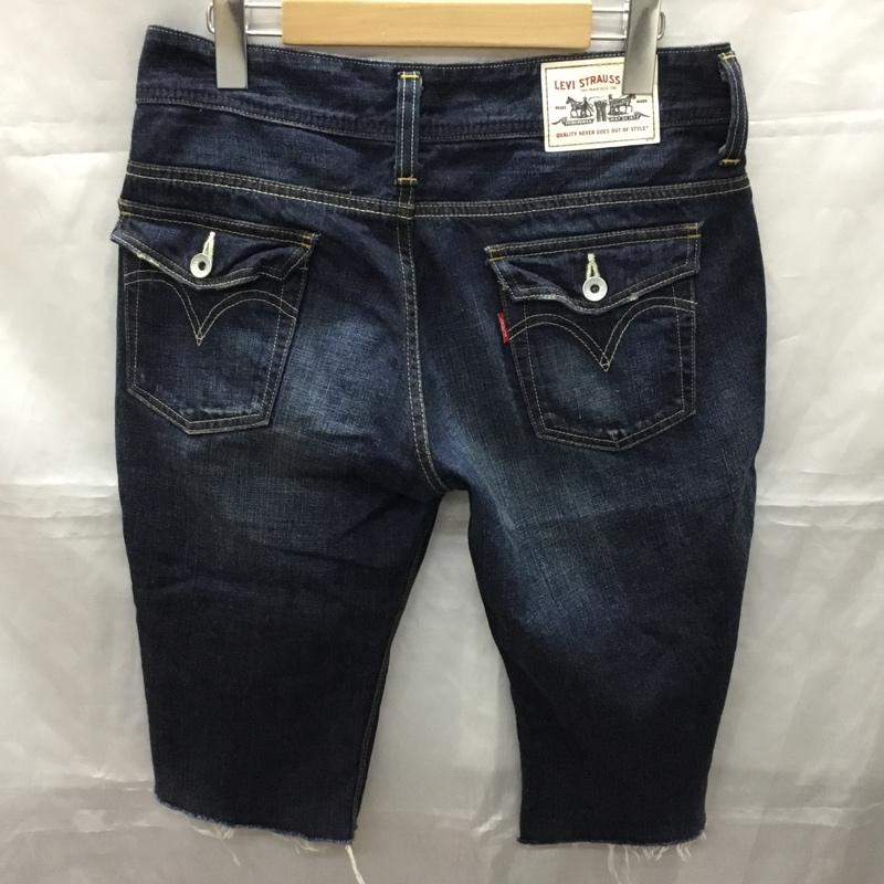リーバイストラウスアンドコー Levi Strauss & co. パンツ ショートパンツ デニムショートパンツ ハーフパンツ カジュアルパンツ 31インチ 無地 インディゴ / インディゴ /  メンズ USED 古着 中古 10114134