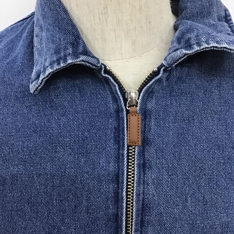 フリークスストア FREAK S STORE ジャケット、上着 ジャケット、ブレザー 23aw-016jk デニムジャケット ジップアップジャケット カラージャケット L 無地 インディゴ / インディゴ /  メンズ USED 古着 中古 10106715