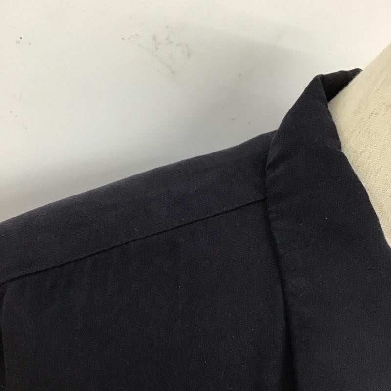 ナノユニバース nano・universe シャツ、ブラウス 半袖 L 無地 紺 / ネイビー /  メンズ USED 古着 中古 10128340