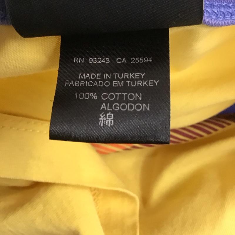 フィフティーファイブディーエスエル 55DSL Tシャツ 半袖 半袖カットソー プリントTシャツ クルーネックカットソー M ロゴ、文字 黄 / イエロー /  メンズ USED 古着 中古 10113164