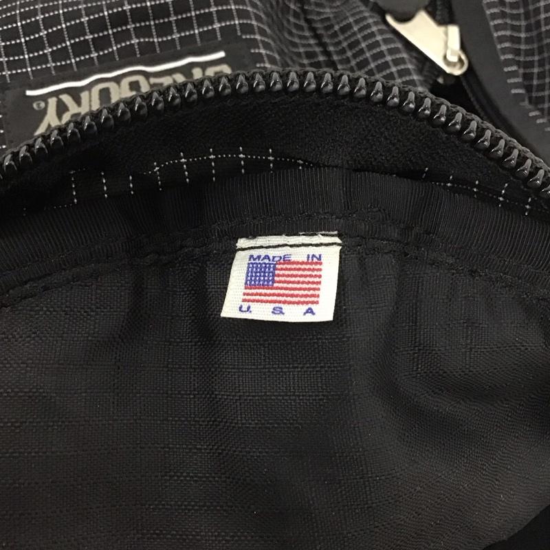 グレゴリー GREGORY リュックサック、デイパック リュックサック、デイバッグ チェック USA製 バックパック ロゴ、文字 黒 / ブラック /  メンズ USED 古着 中古 10146261