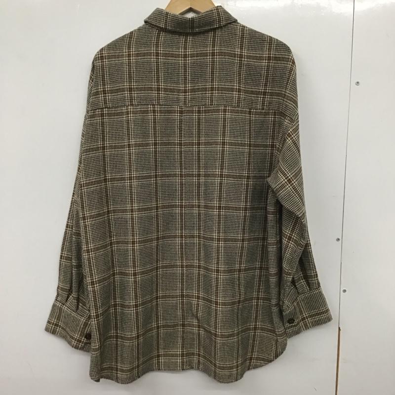 オリーブデオリーブ OLIVE des OLIVE シャツ、ブラウス 長袖 FREE チェック マルチカラー / マルチカラー /  レディース USED 古着 中古 10139580