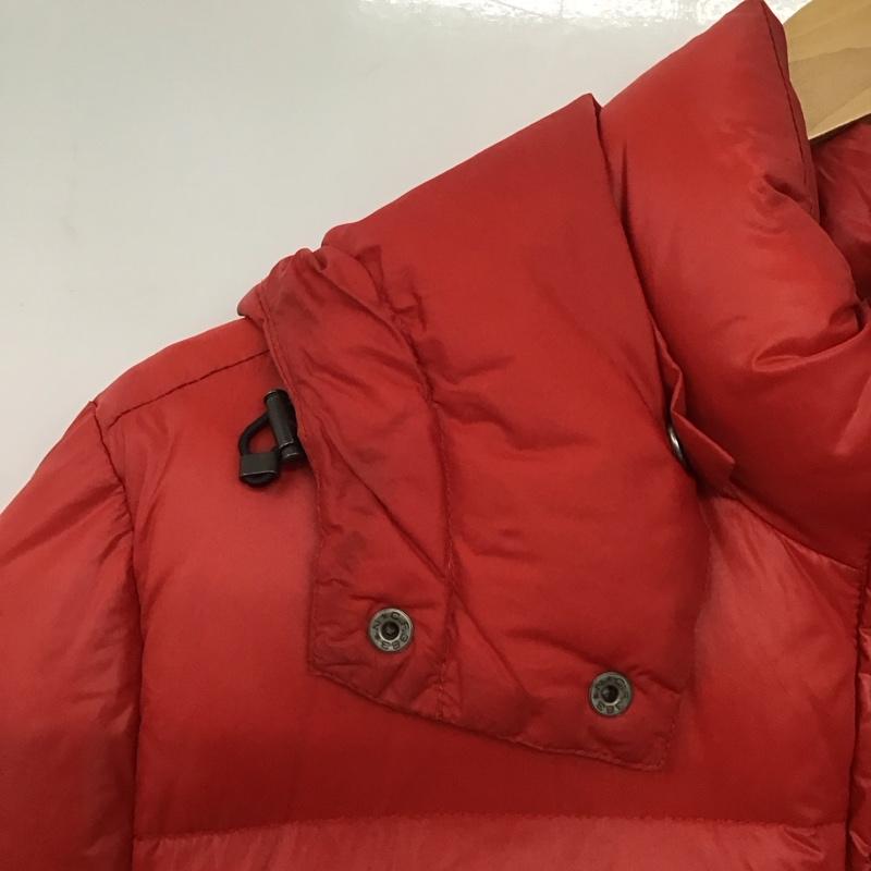 トミーヒルフィガー TOMMY HILFIGER ジャケット、上着 ジャンパー、ブルゾン ジップアップジャケット アウター ダウンジャケット S 無地 赤 / レッド /  メンズ USED 古着 中古 10144276
