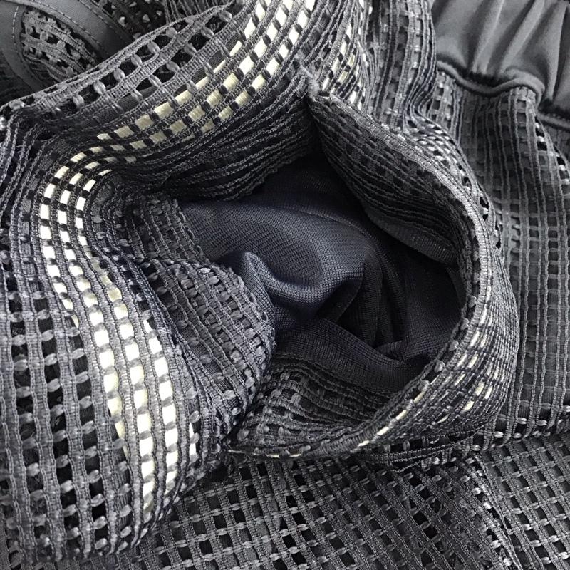 アディダス adidas スカート ロングスカート JN9985 LUXFLOW カジュアル ウーブンレイヤードスカート L 無地 紺 / ネイビー /  レディース USED 古着 中古 10142779