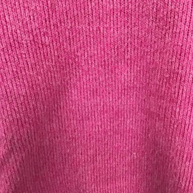 ザラ ZARA ニット、セーター 長袖 長袖ニットカットソー ニット セーター クルーネックニット M 無地 桃 / ピンク /  レディース USED 古着 中古 10124224