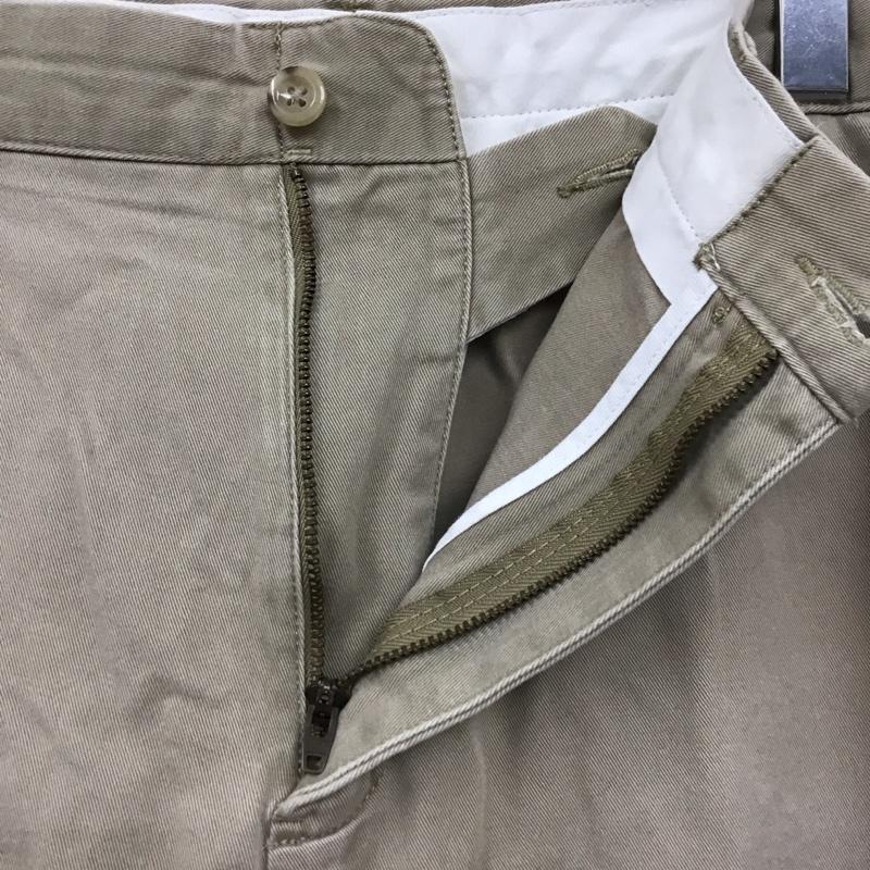 ポロバイラルフローレン Polo by RALPH LAUREN パンツ チノパン チノパン カジュアルパンツ ワイドパンツ ストレートパンツ 38 無地 ベージュ / ベージュ /  メンズ USED 古着 中古 10120360