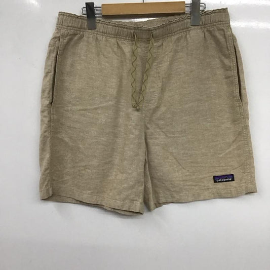 パタゴニア patagonia パンツ ショートパンツ ショートパンツ ハーフパンツ カジュアルパンツ M 無地 ベージュ / ベージュ /  メンズ USED 古着 中古 10135842