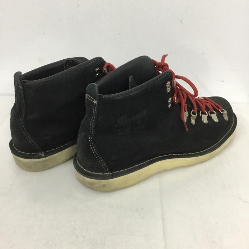 ダナー Danner ブーツ ショートブーツ 30812 マウンテンライト US9 US：9 ロゴ、文字 黒 / ブラック /  メンズ USED 古着 中古 10131029