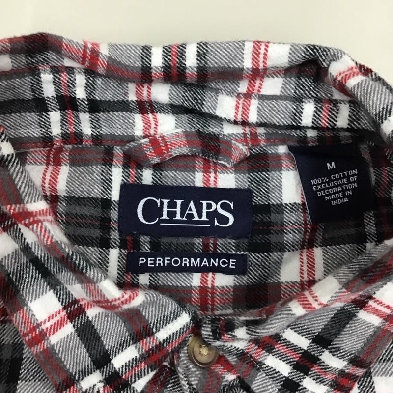 チャップス CHAPS シャツ、ブラウス 長袖 長袖シャツ カラーシャツ ポケットシャツ 長袖カットソー チェックシャツ M チェック マルチカラー / マルチカラー /  メンズ USED 古着 中古 10118547