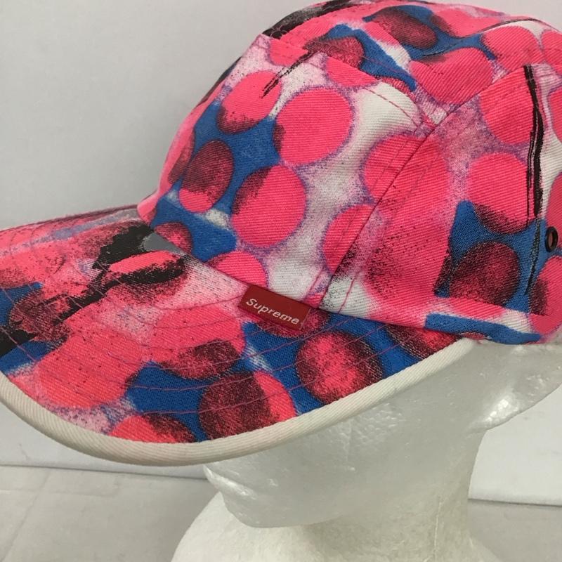シュプリーム Supreme 帽子 キャップ  桃 / ピンク /  メンズ USED 古着 中古 10146093