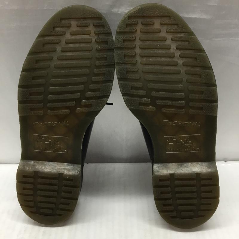 ドクターマーチン Dr.Martens 革靴 革靴 1461 3ホール UK7 US：8 無地 黒 / ブラック /  メンズ USED 古着 中古 10119895