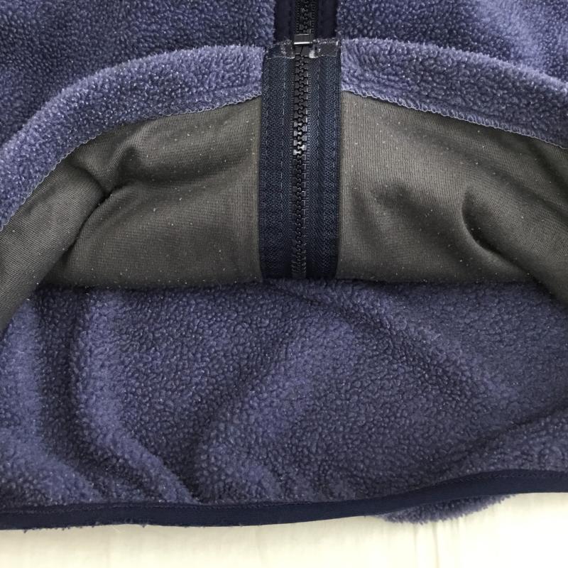 リーバイス Levi s ジャケット、上着 ジャケット、ブレザー USA製 フリースジャケット M ロゴ、文字 紺 / ネイビー /  メンズ USED 古着 中古 10137360