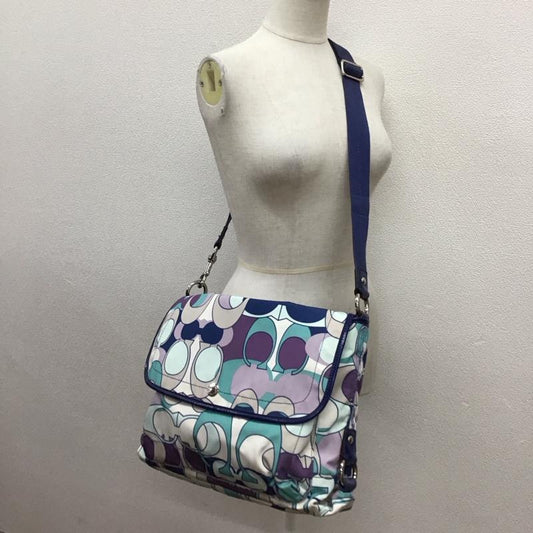 コーチ COACH ショルダーバッグ ショルダーバッグ F18840 総柄 マルチカラー / マルチカラー /  レディース USED 古着 中古 10118419