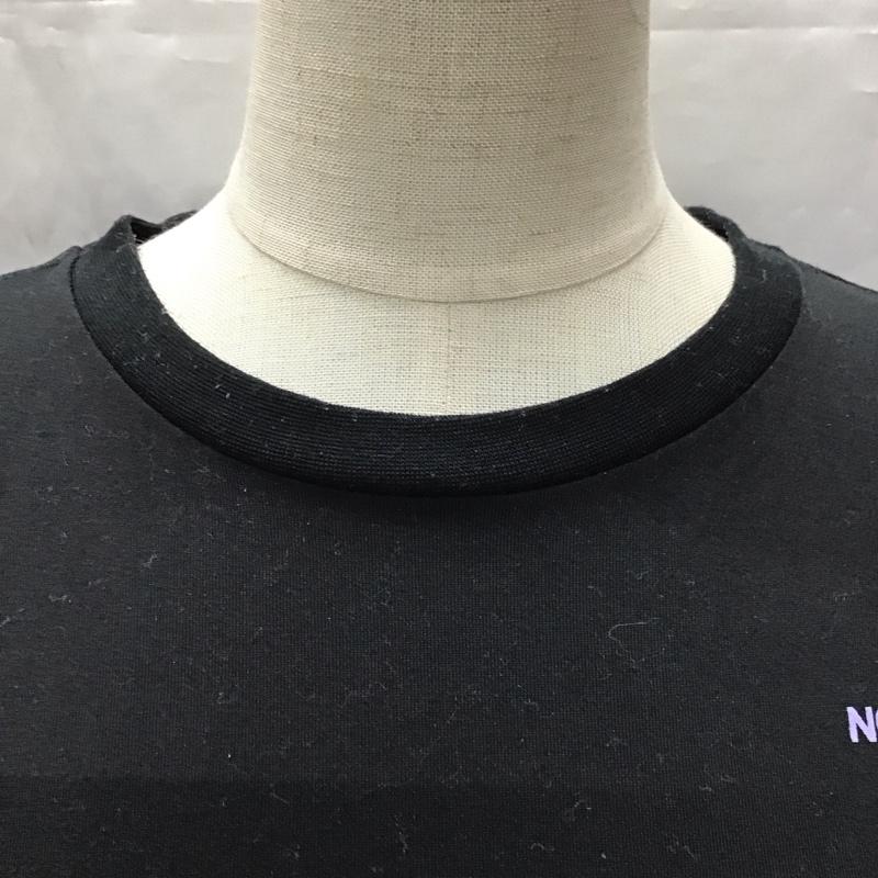 ザノースフェイス THE NORTH FACE Tシャツ 半袖 NTW31408 M ロゴ、文字 黒 / ブラック /  レディース USED 古着 中古 10116948