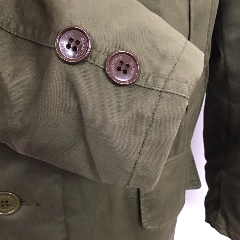 ヒステリックグラマー HYSTERIC GLAMOUR コート コート一般 0243ac05 モッズコート M 無地 カーキ / カーキ /  メンズ USED 古着 中古 10123500