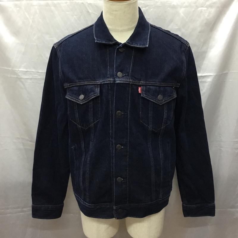 リーバイストラウスアンドコー Levi Strauss & co. ジャケット、上着 ジャケット、ブレザー デニムジャケット カラージャケット 長袖ジャケット ブルゾン M 無地 インディゴ / インディゴ /  メンズ USED 古着 中古 10112305