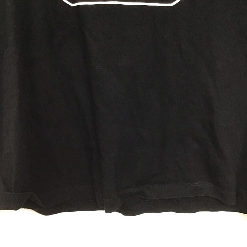 エンポリオアルマーニ EMPORIO ARMANI Tシャツ 半袖 半袖カットソー プリントTシャツ クルーネックカットソー L プリント 黒 / ブラック /  メンズ USED 古着 中古 10148250