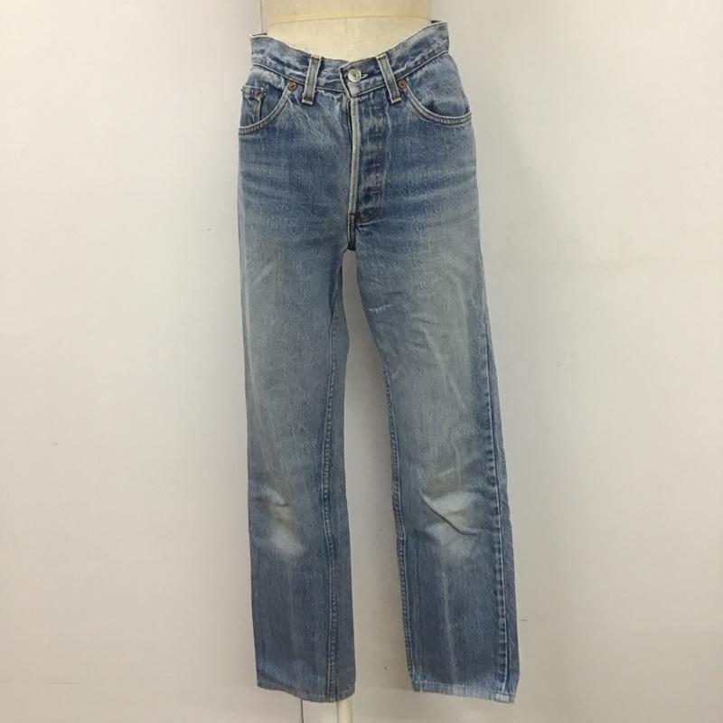 リーバイス Levi s パンツ デニム、ジーンズ 無地 水色 / ライトブルー /  レディース USED 古着 中古 10105811