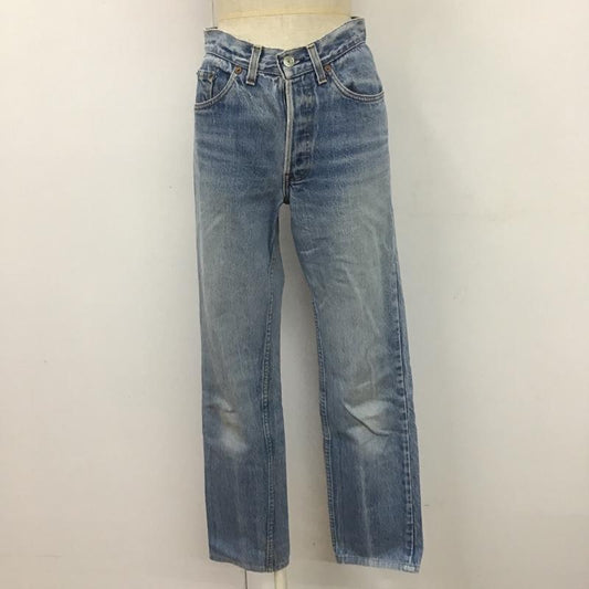 リーバイス Levi s パンツ デニム、ジーンズ 無地 水色 / ライトブルー /  レディース USED 古着 中古 10105811