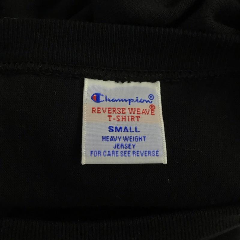 チャンピオン Champion トレーナー 長袖 cwsx403 スウェット クルーネックカットソー S 無地 黒 / ブラック /  メンズ USED 古着 中古 10124658