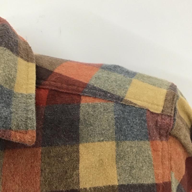 エルエルビーン L.L.Bean シャツ、ブラウス 長袖 長袖シャツ カラーシャツ ポケットシャツ 長袖カットソー チェックシャツ S チェック マルチカラー / マルチカラー /  メンズ USED 古着 中古 10124540