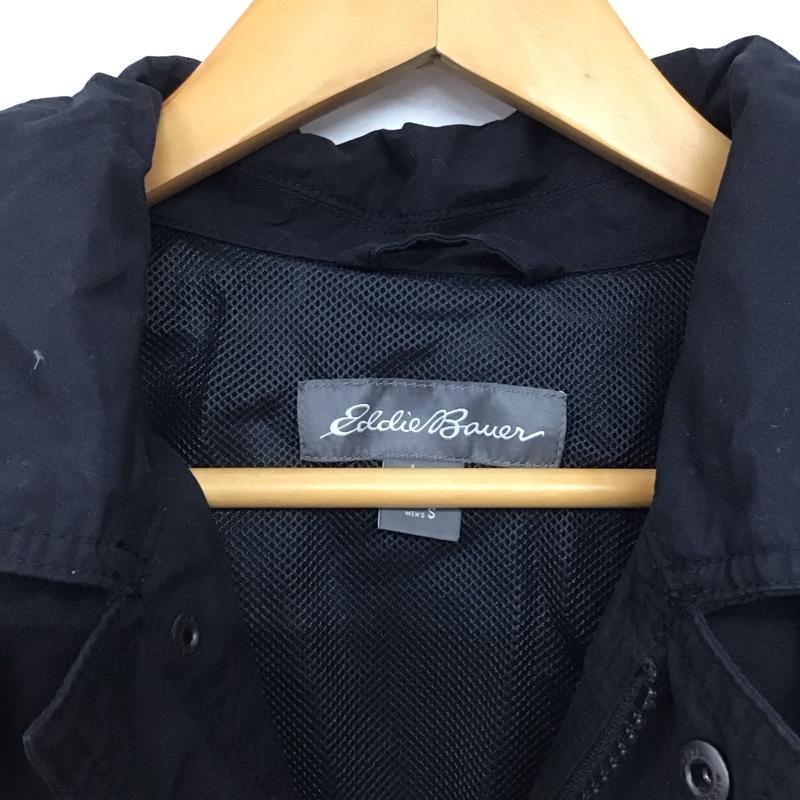 エディーバウアー Eddie Bauer ジャケット、上着 ジャケット、ブレザー ジップアップジャケット アウター 古着 S 無地 黒 / ブラック /  メンズ USED 古着 中古 10141658