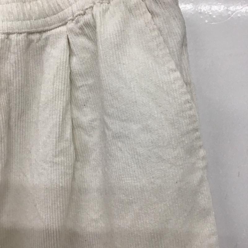 サマンサモスモス Samansa Mos2 パンツ ワークパンツ、ペインターパンツ コーデュロイパンツ ワイドパンツ カジュアルパンツ FREE 無地 白 / ホワイト /  レディース USED 古着 中古 10142468