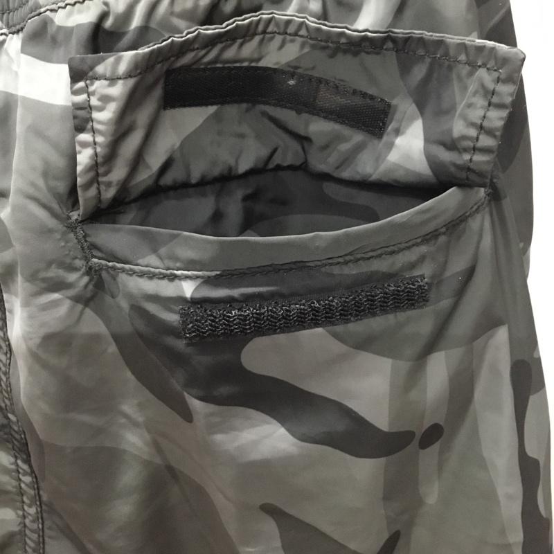 エーエイプバイアベイシングエイプ AAPE BY A BATHING APE パンツ ワークパンツ、ペインターパンツ ナイロンパンツ ワイドパンツ カジュアルパンツ M 総柄 灰 / グレー /  メンズ USED 古着 中古 10111292