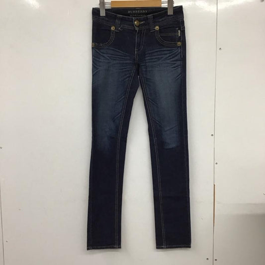 バーバリーブルーレーベル BURBERRY BLUE LABEL パンツ デニム、ジーンズ 36 無地 インディゴ / インディゴ /  レディース USED 古着 中古 10132754