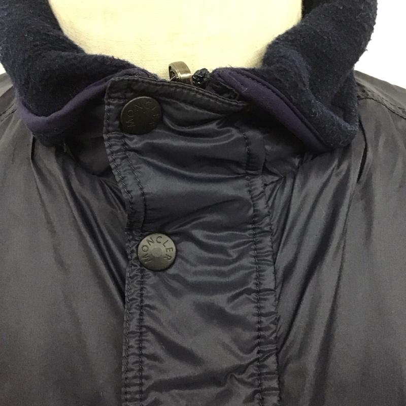 モンクレール MONCLER ジャケット、上着 ジャケット、ブレザー 90s husky ジップアップジャケット アウター リバーシブル 無地 紺 / ネイビー /  メンズ USED 古着 中古 10123889