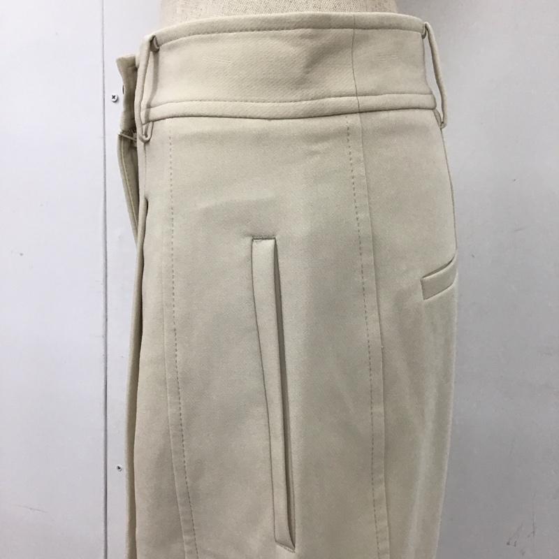 ザラ ZARA ボトムス ボトムス 1478 060 806 ワイドパンツ コクーンパンツ タック XS 無地 アイボリー / アイボリー /  レディース USED 古着 中古 10118461