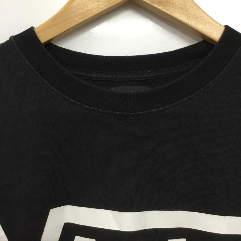バンズ VANS Tシャツ 半袖 M ロゴ、文字 黒 / ブラック /  メンズ USED 古着 中古 10150877