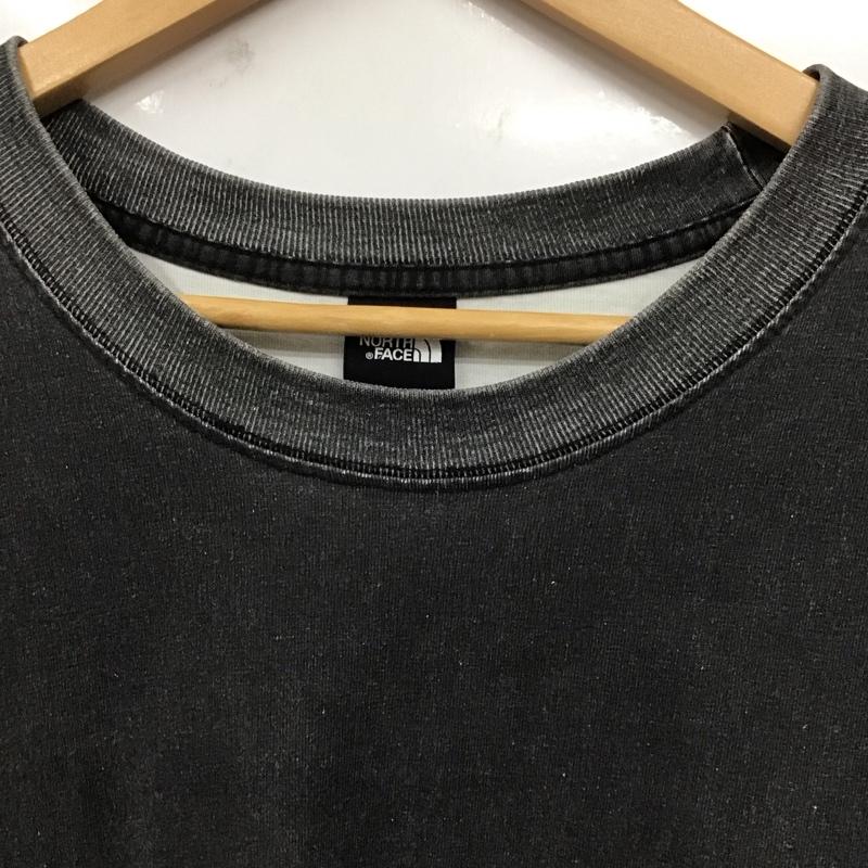 ザノースフェイス THE NORTH FACE Tシャツ 半袖 21SS PocketTee THENORTHFACE 半袖カットソー XL ロゴ、文字 黒 / ブラック /  メンズ USED 古着 中古 10128794