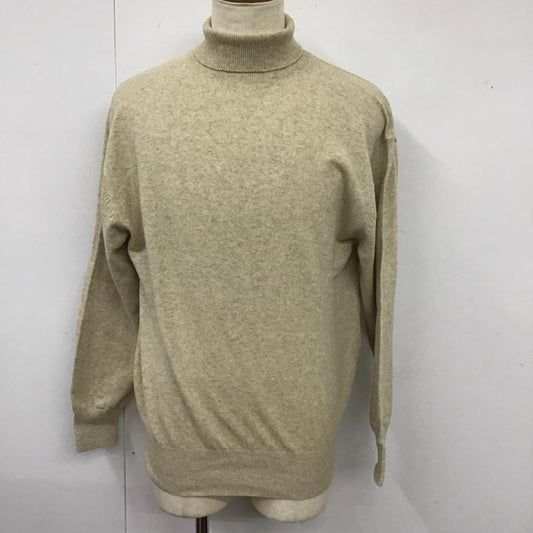 コムデギャルソン COMME des GARCONS ニット、セーター 長袖 長袖ニットカットソー ニット セーター タートルネックニット 無地 ベージュ / ベージュ /  メンズ USED 古着 中古 10115379