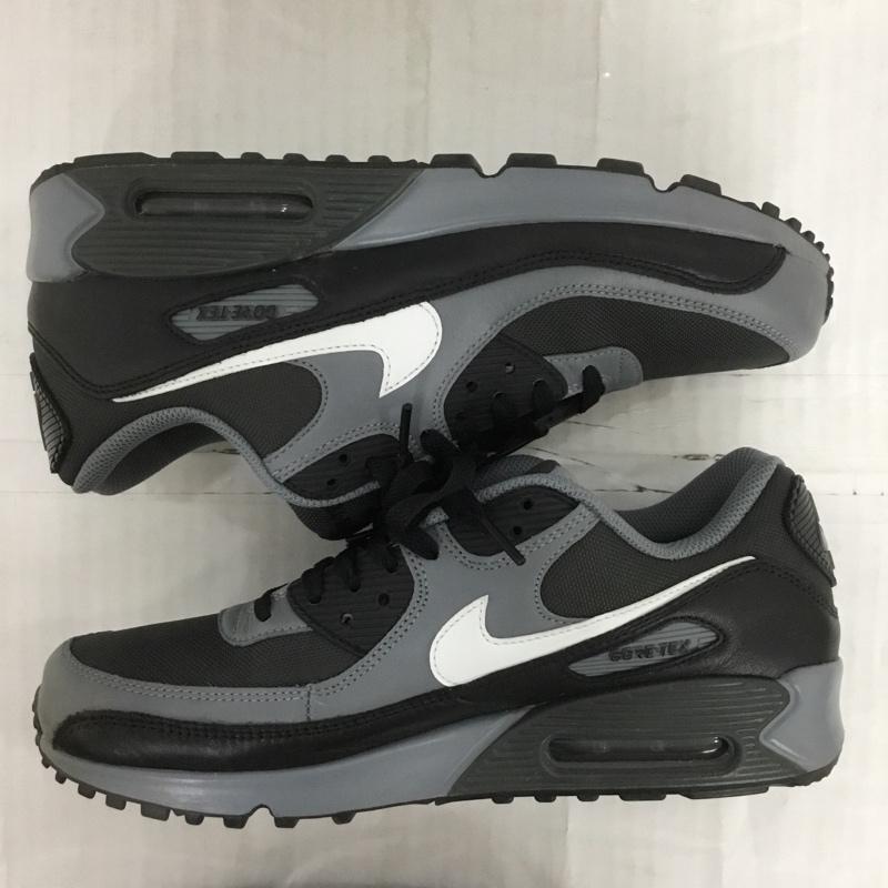 ナイキ NIKE スニーカー スニーカー FD5810-002 AIR MAX 90 GTX DK GORE-TEX 26.5cm 26.5cm ロゴ、文字 黒 / ブラック / X 灰 / グレー /  メンズ USED 古着 中古 10124188