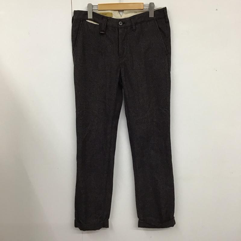 バックボーン BACK BONE パンツ チノパン ワークパンツ ワイドパンツ カジュアルパンツ M 無地 茶 / ブラウン /  メンズ USED 古着 中古 10119699