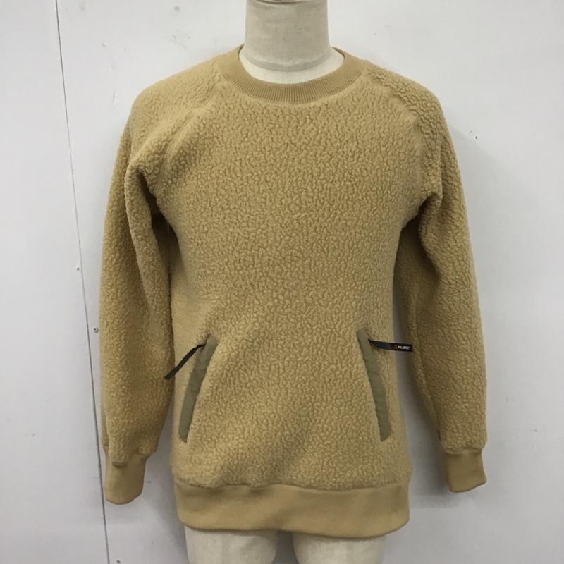 マウンテンイクイップメント MOUNTAIN EQUIPMENT トレーナー 長袖 425181 ボアスウェット S 無地 ベージュ / ベージュ /  メンズ USED 古着 中古 10123887