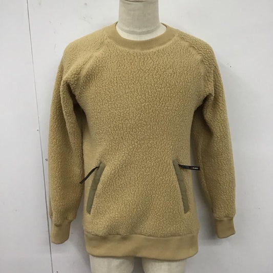 マウンテンイクイップメント MOUNTAIN EQUIPMENT トレーナー 長袖 425181 ボアスウェット S 無地 ベージュ / ベージュ /  メンズ USED 古着 中古 10123887