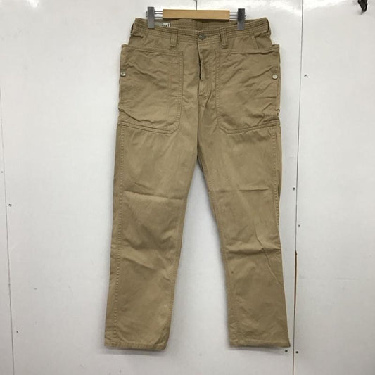 ササフラス SASSAFRAS パンツ ワークパンツ、ペインターパンツ ワークパンツ ワイドパンツ カジュアルパンツ チノパン M 無地 ベージュ / ベージュ /  メンズ USED 古着 中古 10147258