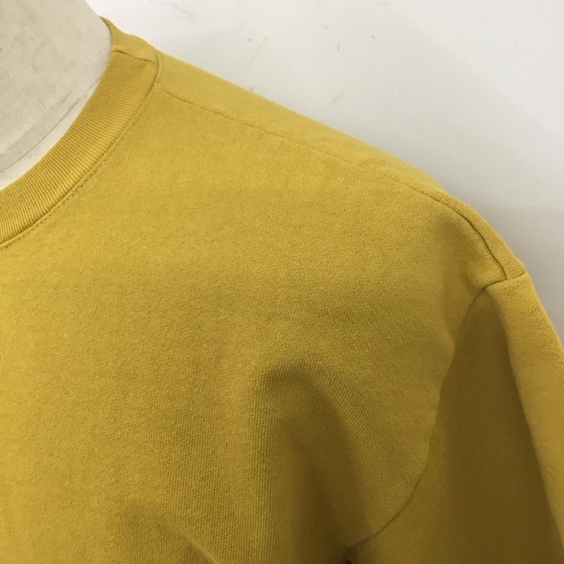 ロサンゼルスアパレル LOS ANGELES APPAREL カットソー 半袖 半袖カットソー プリントTシャツ クルーネックカットソー 無地 黄 / イエロー /  メンズ USED 古着 中古 10112978