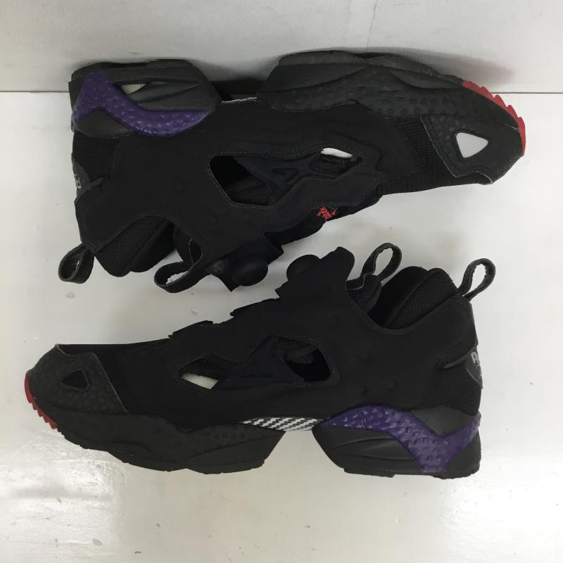リーボック Reebok スニーカー スニーカー INSTAPUMP FURY EASTBAY  J94549 28.0cm ロゴ、文字 黒 / ブラック / X 紫 / パープル / X 赤 / レッド /  メンズ USED 古着 中古 10128861