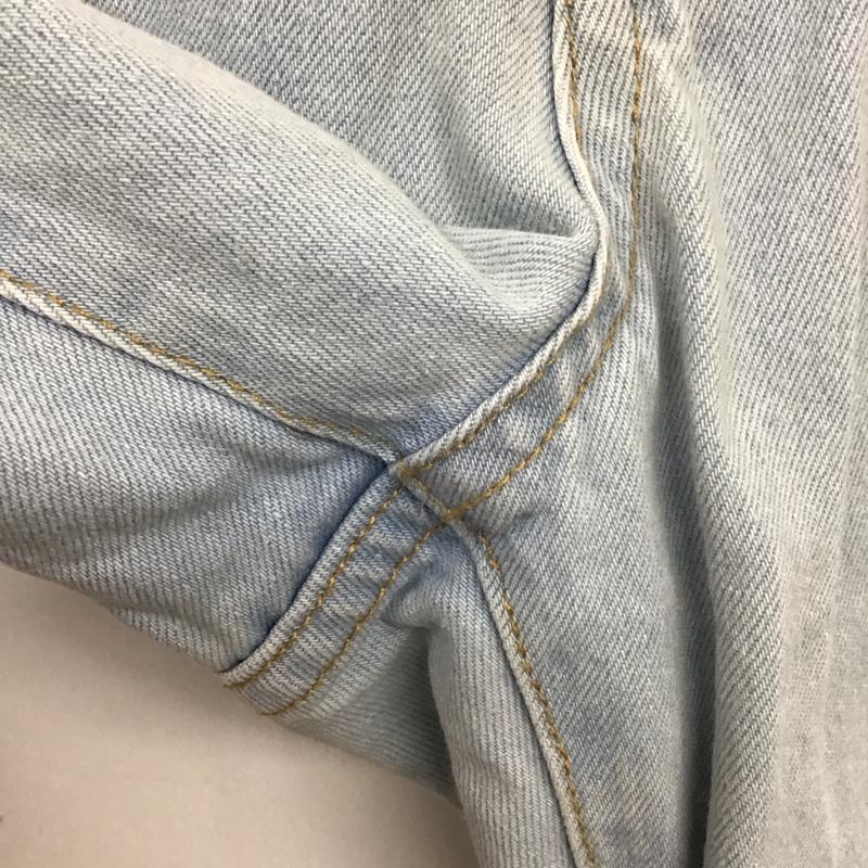 ケービーエフ KBF パンツ デニム、ジーンズ 36 無地 水色 / ライトブルー /  レディース USED 古着 中古 10150579