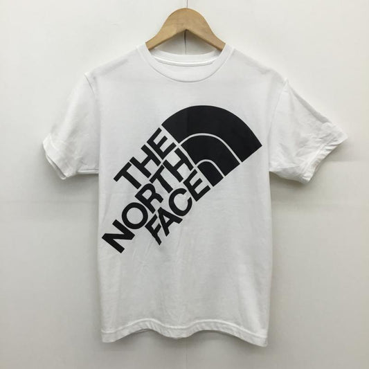 ザノースフェイス THE NORTH FACE Tシャツ 半袖 NT31609Z BIGロゴTシャツ S ロゴ、文字 白 / ホワイト / X 黒 / ブラック /  レディース USED 古着 中古 10130850
