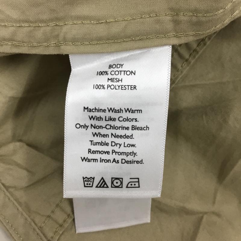 エディーバウアー Eddie Bauer シャツ、ブラウス 半袖 タグ付き ミリタリー S ロゴ、文字 ベージュ / ベージュ /  メンズ USED 古着 中古 10112871
