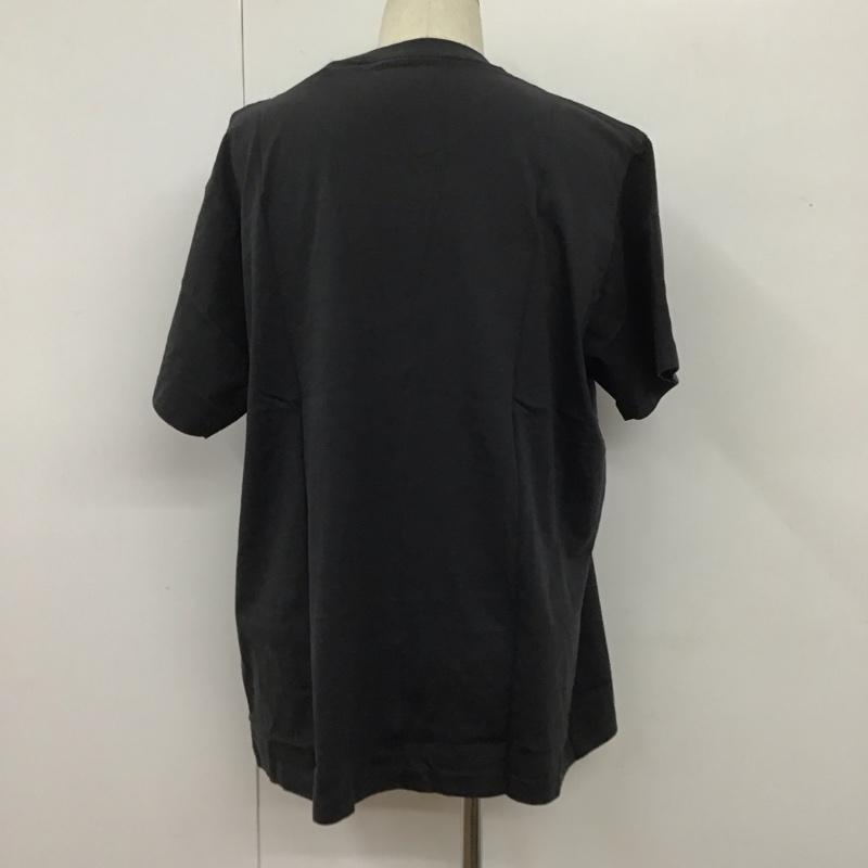 ユニクロ UNIQLO Tシャツ 半袖 341-446311 Tシャツ プリントTシャツ クルーネックカットソー 半袖カットソー XXL プリント 黒 / ブラック /  メンズ USED 古着 中古 10106543