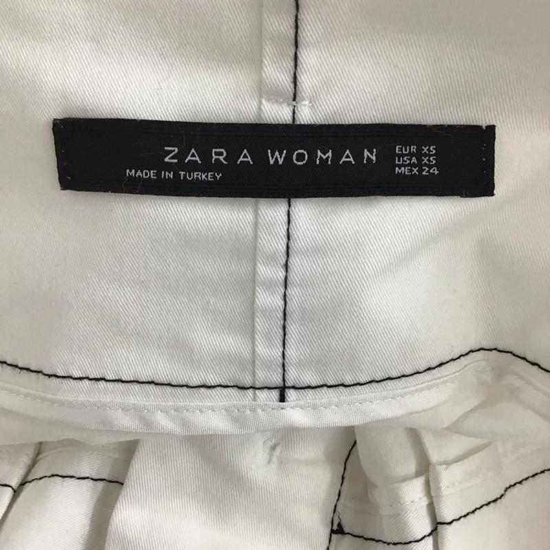 ザラ ZARA スカート ロングスカート XS 無地 白 / ホワイト /  レディース USED 古着 中古 10144035